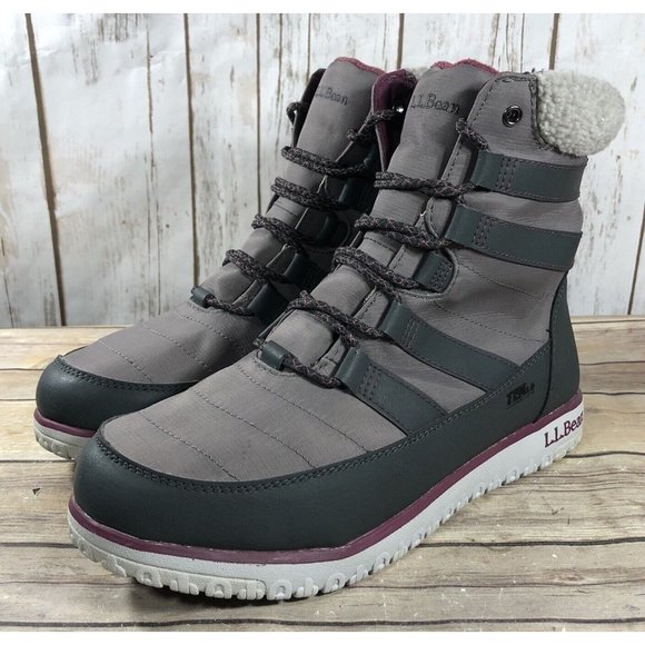 L.L. Bean Tek 2.5 Waterproof Ultralight Insulated Boots Womens Size 10 Outdoors - Picture 1 of 12